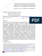 Competencias Profesionales de Los Docentes de Educación Básica. Machala