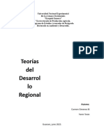 Teorias de Desarrollo Regional Trabajo