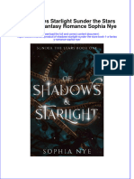 of Shadows Starlight Sunder The Stars Book 1 A Fantasy Romance Sophia Nye Online Ebook Texxtbook Full Chapter PDF