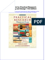 PDF Test Bank For Practical Research Planning and Design 11Th Edition Online Ebook Full Chapter