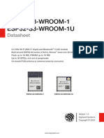 Esp32 s3 Wroom 1 Wroom 1u Datasheet en