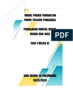 Modul Ajar P5 Fase F-1