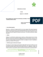 CIRCULAR No. 007-2024 - Apertura II Convocatoria Apoyos Alimentación 2024