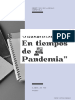 La Educación en Lima Metropolitana en Tiempos de Pandemia (Grupo 05)