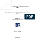 Análisis para Condición de Trabajo Eléctricamente Seguro