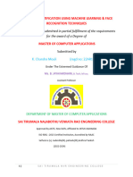 (22AR1F0041) Criminal Identification Using ML Final Documentation