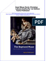 The Baptized Muse Early Christian Poetry As Cultural Authority 1St Edition Karla Pollmann Online Ebook Texxtbook Full Chapter PDF