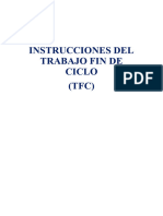 Instrucciones TFC