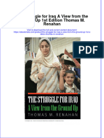 The Struggle For Iraq A View From The Ground Up 1St Edition Thomas M Renahan Online Ebook Texxtbook Full Chapter PDF