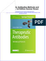 Therapeutic Antibodies Methods and Protocols 1St Edition Gunnar Houen Online Ebook Texxtbook Full Chapter PDF