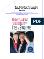 Understanding Schooling Through The Eyes of Students 1St Edition Joseph F Murphy Online Ebook Texxtbook Full Chapter PDF