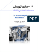 Ebook The Bizarre Story of Kristallnacht 1St Edition Ingrid Weckert Online PDF All Chapter