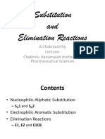 Substitution and Elimination Reactions