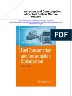 Full Ebook of Fuel Consumption and Consumption Optimization 2Nd Edition Michael Hilgers Online PDF All Chapter