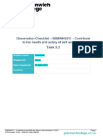 BSBWHS211 - Observation Checklist Task 2.2 - Student Name V1-2