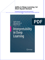 Full Ebook of Interpretability in Deep Learning 1St Edition Ayush Somani Online PDF All Chapter