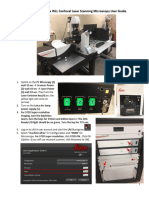 Leica SP8 STED Confocal Microscope User Guide