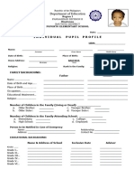 Individual Pupil Profile