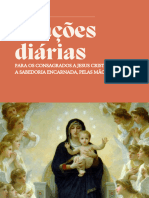 Orações Diárias Consagrados Livreto