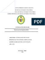 Modernización Del Estado y Sistemas de Gestión en El Sector Público