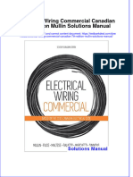 Full Electrical Wiring Commercial Canadian 7Th Edition Mullin Solutions Manual Online PDF All Chapter