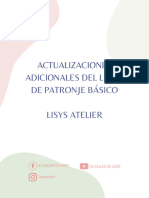 Actualizaciones Libro Patronaje Lisys Atelier