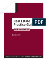 Real Estate Practice Guide - Resources For Lawyers - The Law (PDFDrive)