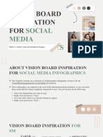 Vision Board Inspiration For Social Media Infographics by Slidesgo