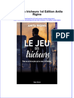 PDF of Le Jeu Des Tricheurs 1St Edition Anita Rigins Full Chapter Ebook