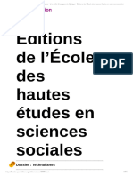 Dossier - Tekhnai - Artes - Une Stèle À Banquet de Cyzique - Éditions de L'école Des Hautes Études en Sciences Sociales