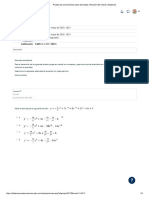 Prueba de Conocimiento Sobre Derivadas - Jtorres