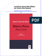 PDF of Direito Penal Parte Geral 9Th Edition Juarez Cirino Dos Santos Full Chapter Ebook