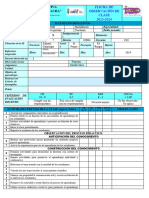 Ficha de Observación Áulica Docentes 2023-20224