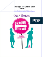 Full Download Drague Interdite 1St Edition Sally Thorne Online Full Chapter PDF