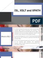 XSL, XSLT and Xpath