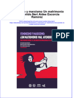 Full Download Feminismo Y Marxismo Un Matrimonio Mal Avenido Neri Aidee Escorcia Ramirez Online Full Chapter PDF