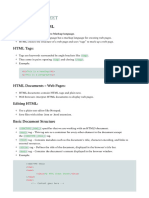 HTML Cheat Sheet