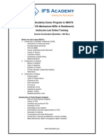 IFS Academy Career Program in ANSYS MAPDL Workbench