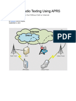 Amateur Radio Texting Using APRS