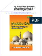 PDF of Pendidikan Islam Dalam Perspektif Kebijakan Pendidikan Nasional DR H Abdu Rahmat Rosyadi S H M H Full Chapter Ebook