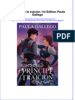 PDF of Principe de La Traicion 1St Edition Paula Gallego 2 Full Chapter Ebook