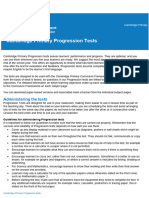 Cambridge Primary Progression Tests Dec 2022 - tcm142-592511