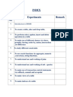 Practical DBMS