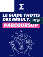 Thotis - Guide Des Résultats Parcoursup 2023 VF