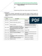 Agenda Iv Sesión Ordinaria Cam-Esv