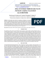 Smart Voting System Through Face Recognition Using