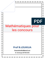 Mathematiques Pour Les Concours