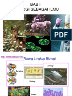 Ruang Lingkup Biologi