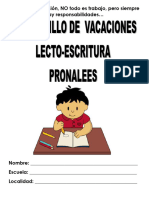 Cuadernillo de Vacaciones