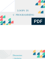 Loop in C Program